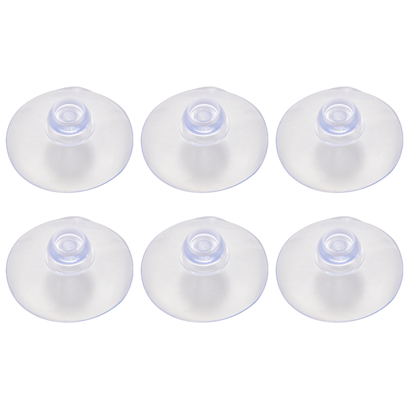 100Pcs 40Mm Clear Suction Cup Sucker Mushroom Head Suction Cup Suction