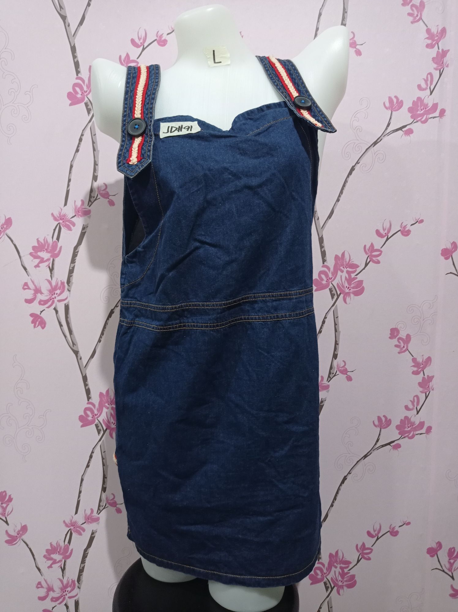 Jumper Denim Dress (JD#91) L | Lazada PH