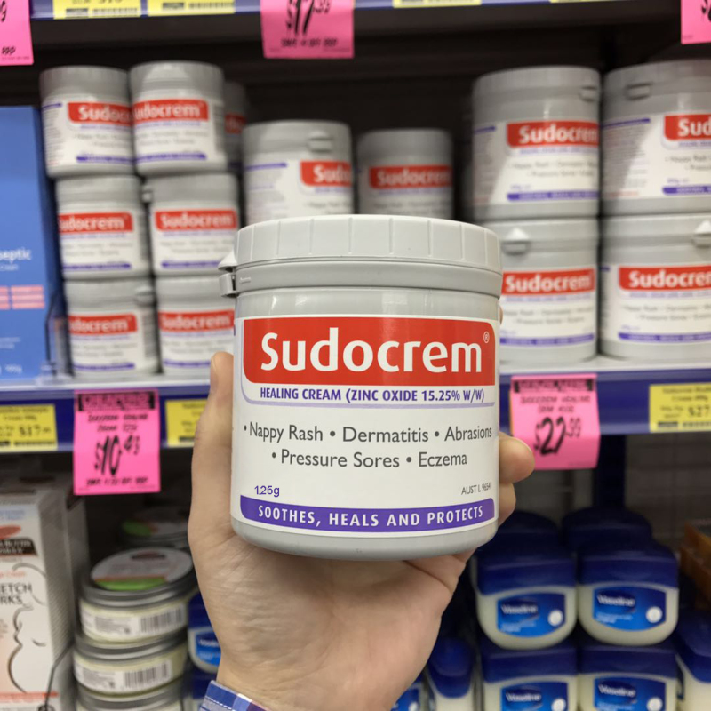100 Authentic Sudocrem Antiseptic Healing Cream Nappy Rash Cream