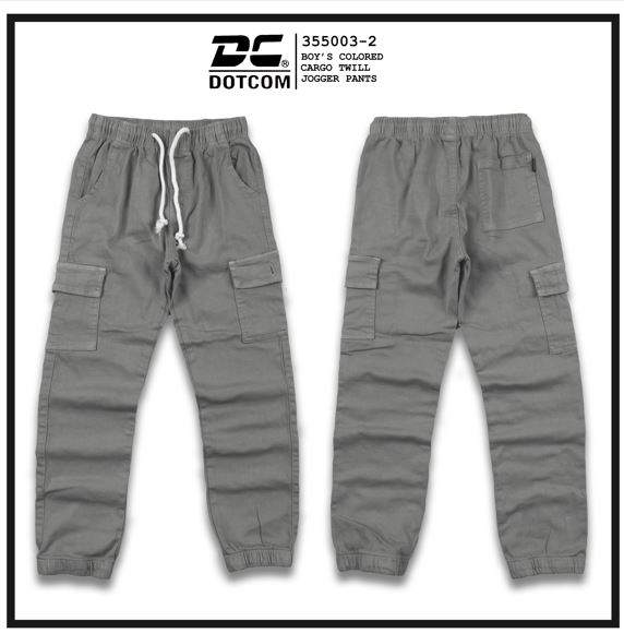 Cargo twill jogger