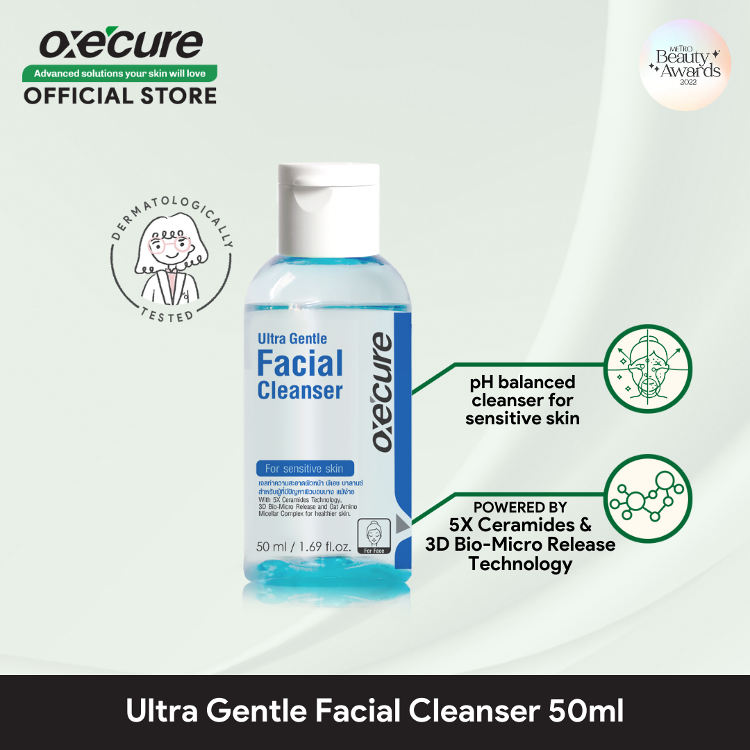 OXECURE Ultra Gentle Facial Cleanser 50ml Lazada PH