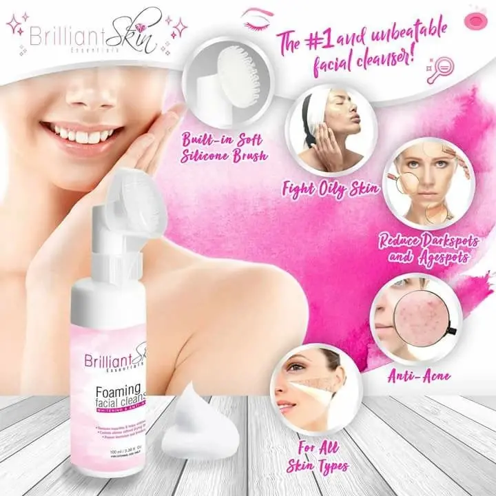foaming facial cleanser brilliant