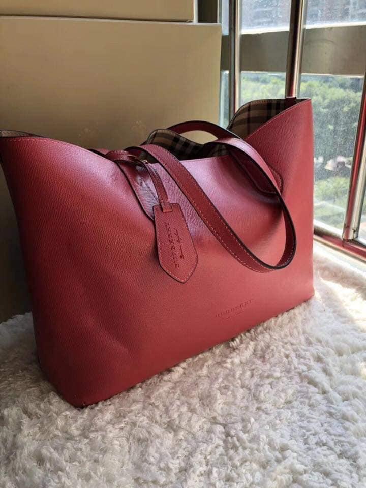 burberry reversible tote bag