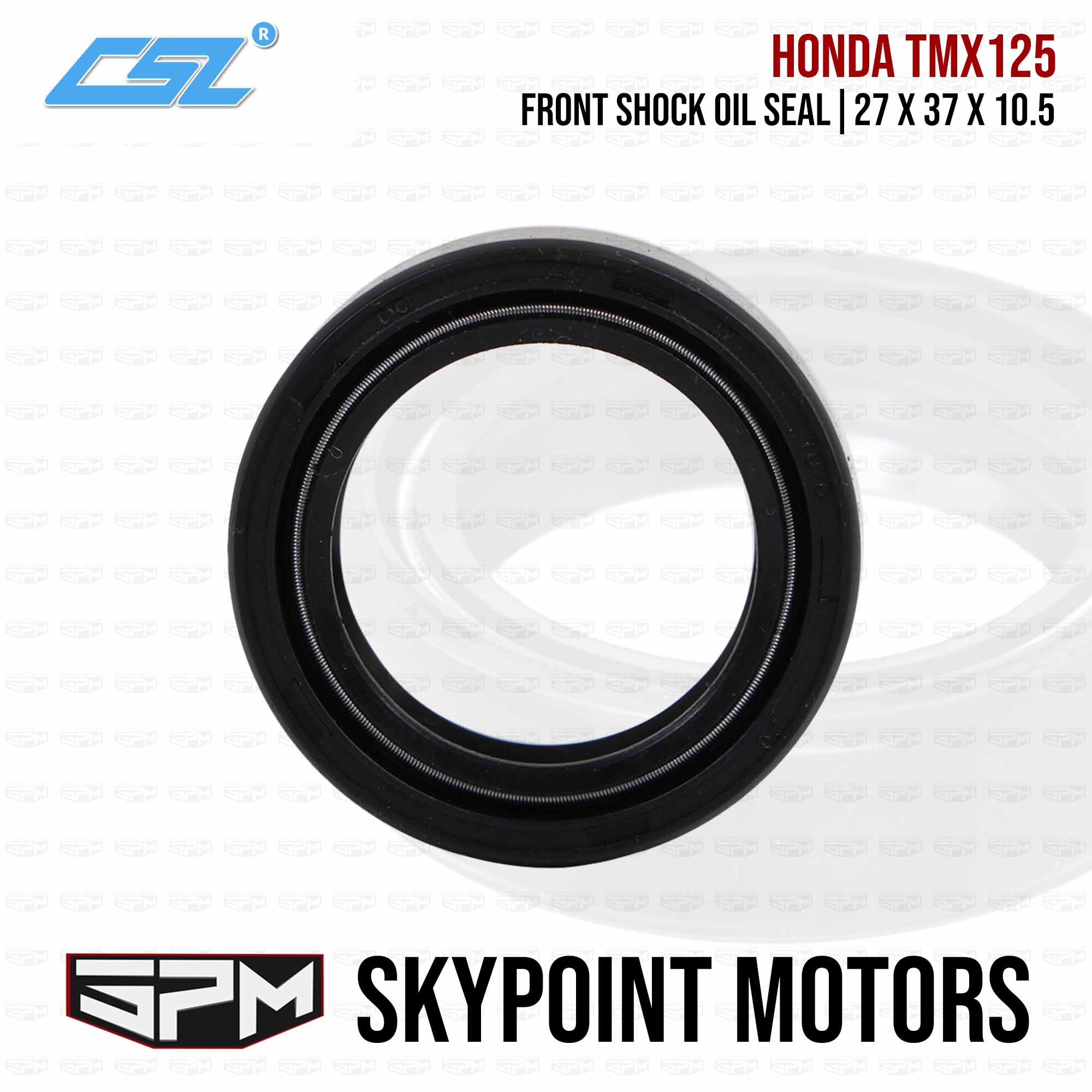 CSL Front Shock Oil Seal 27X37X10.5 for Honda TMX 125 (9706085