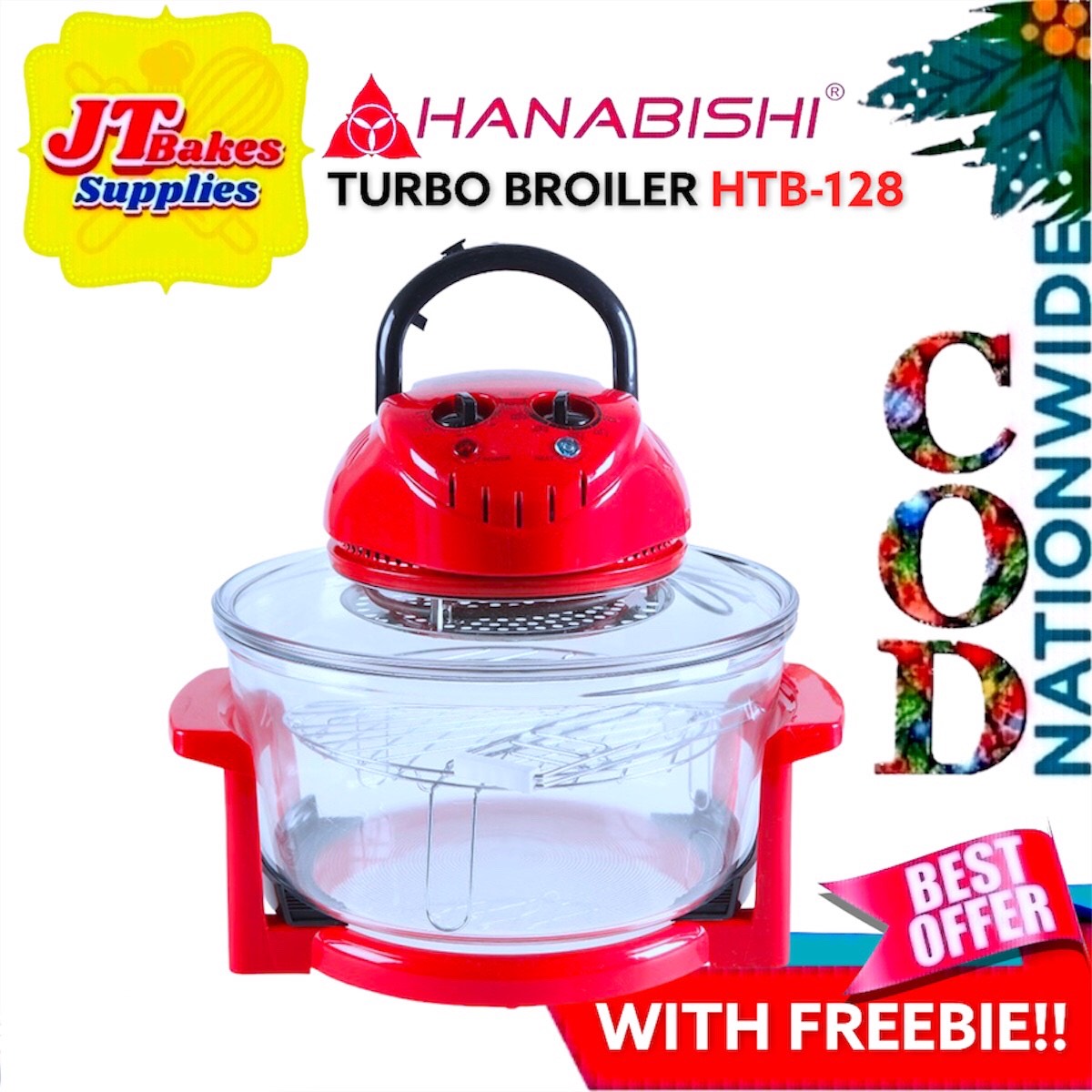 Hanabishi Turbo Broiler HTB128 With Freebie Lazada PH