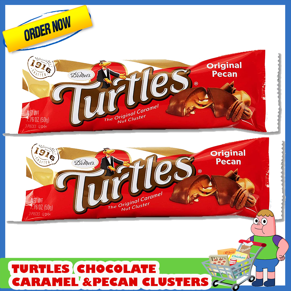 DeMet's Turtles Caramel Nut 3 Cluster Chocolates 2 PACKS | Lazada PH