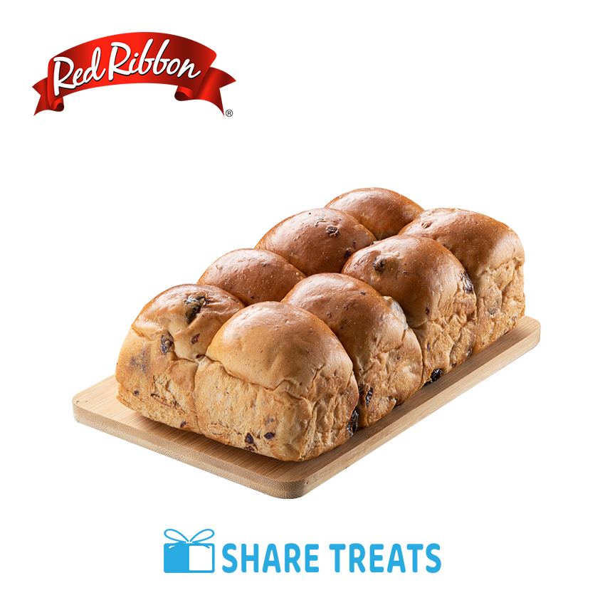 Red Ribbon Raisin Bread Rolls (SMS eVoucher) Lazada PH