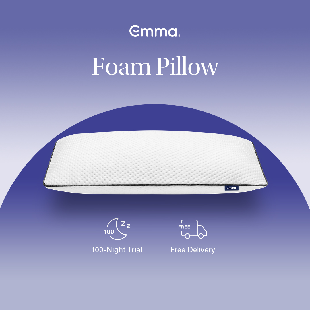 Emma Memory Foam Pillow  Breathable, hypoallergenic pillow – Emma® US