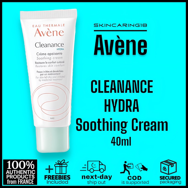 Cleanance HYDRA Soothing Cream, skin comfort