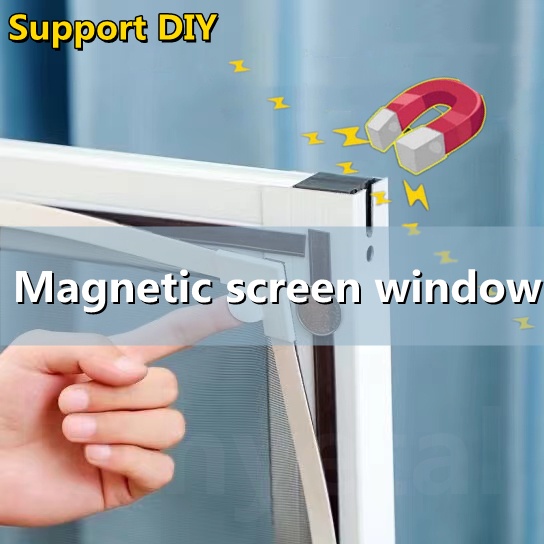【DIY Removable】Anti Mosquito window net screen mosquito net Fiberglass ...