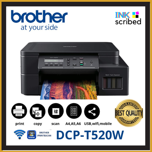 Brother DCPT520W Brand New Original Multifunction (Print, Copy, Scan