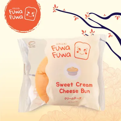 Fuwa Fuwa Sweet Cream Cheese Bun 72 grams