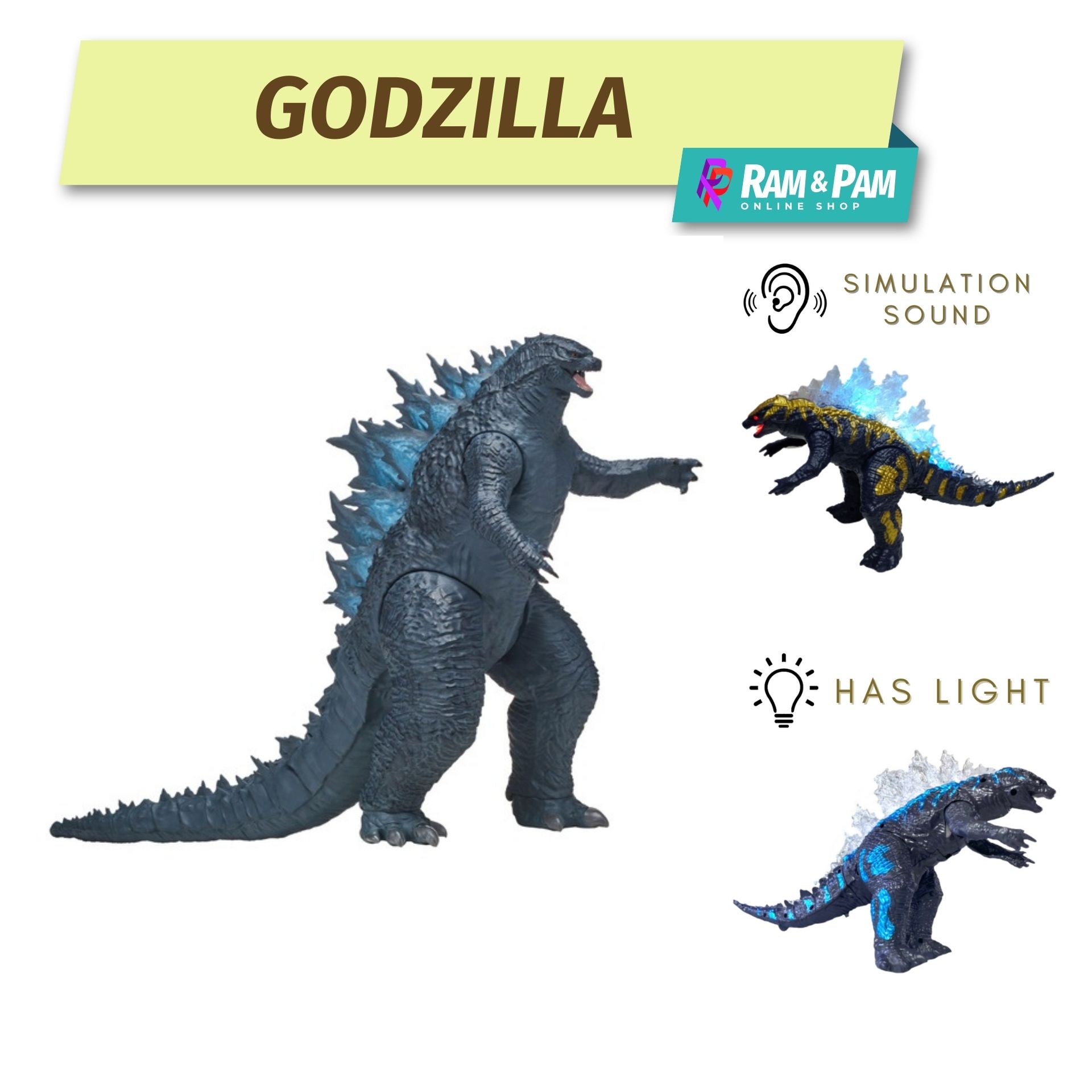 godzilla toys under $10