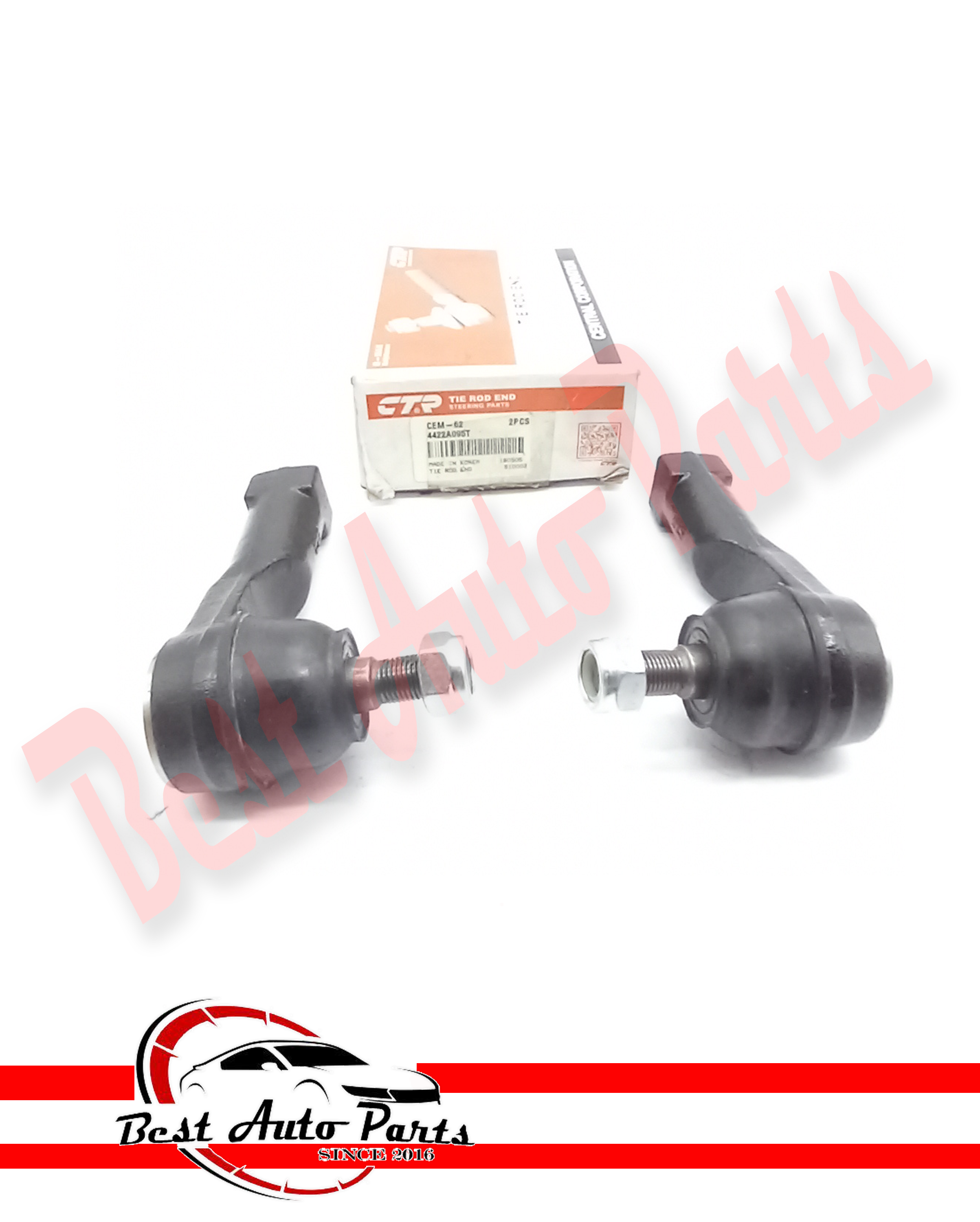 CTR (2pcs) Outer Tie Rod End (Left & Right) for Mitsubishi Montero