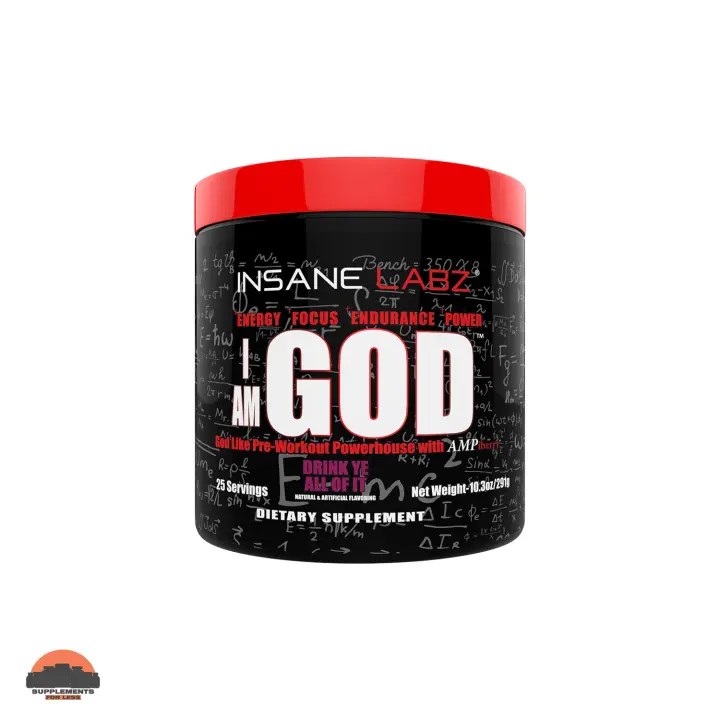 Insane Labz I Am God 25 Servings Lazada Ph