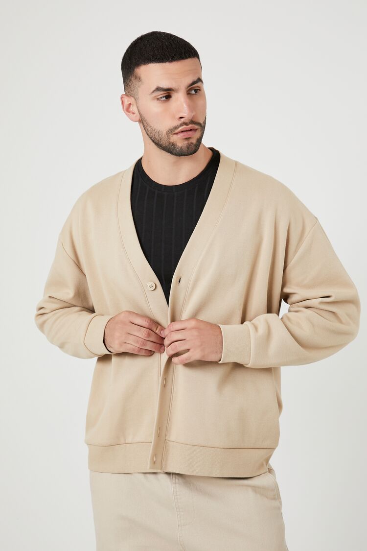 Forever 21 Men's Drop-Sleeve Cardigan Sweater | Lazada PH