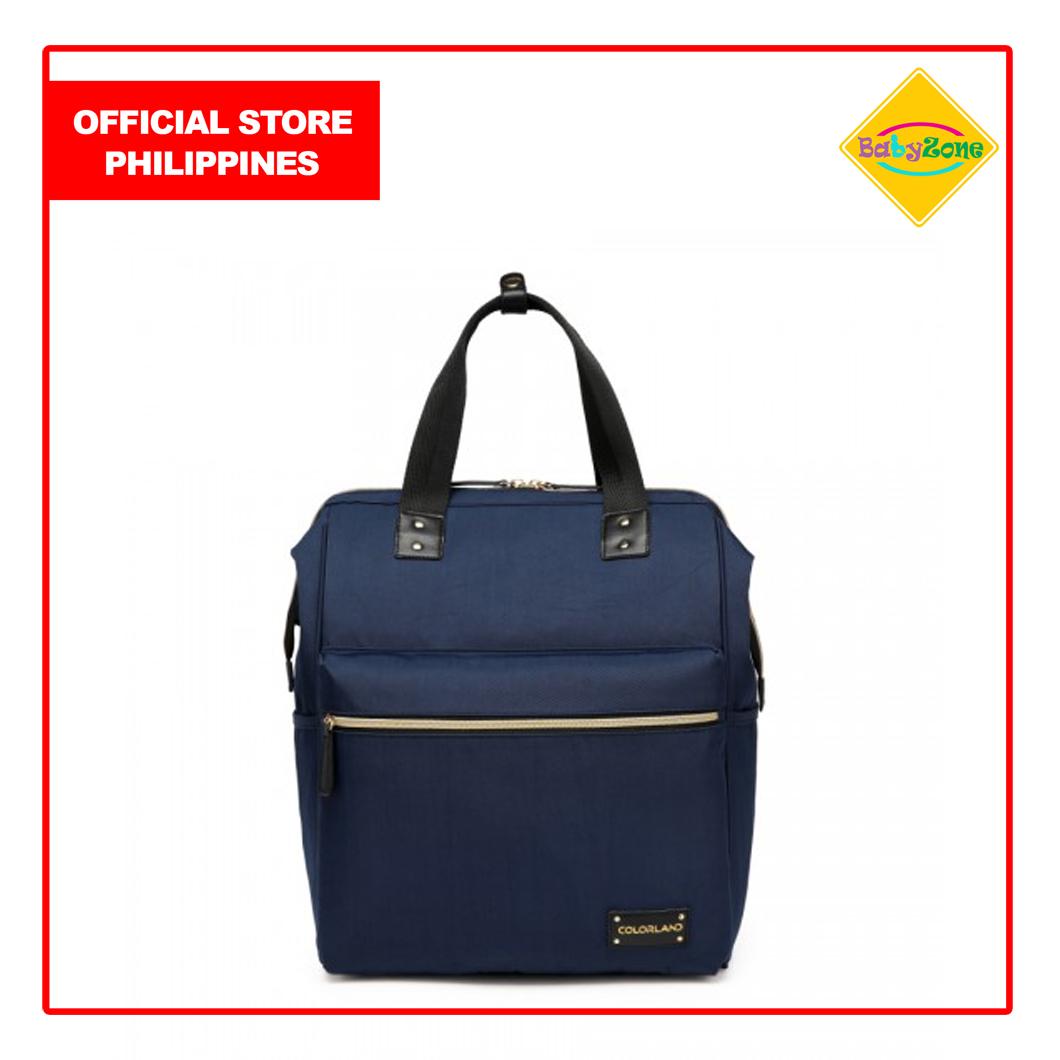 Colorland Zara Baby Changing Backpack (BP124-F/Navy Blue) Lazada PH