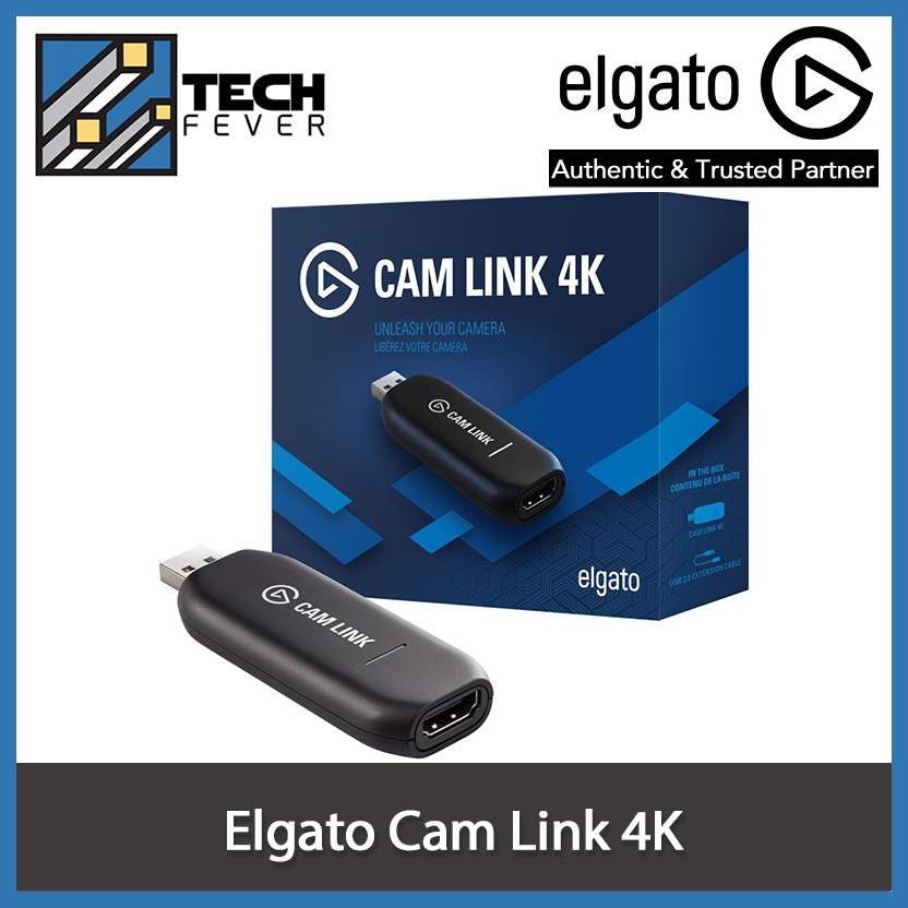 Elgato Cam Link 4k Broadcast Live Record Via Dslr Camcorder Or Action Cam 1080p60 Or 4k At 30 Fps Compact Hdmi Capture Device Usb 3 0 Lazada Ph