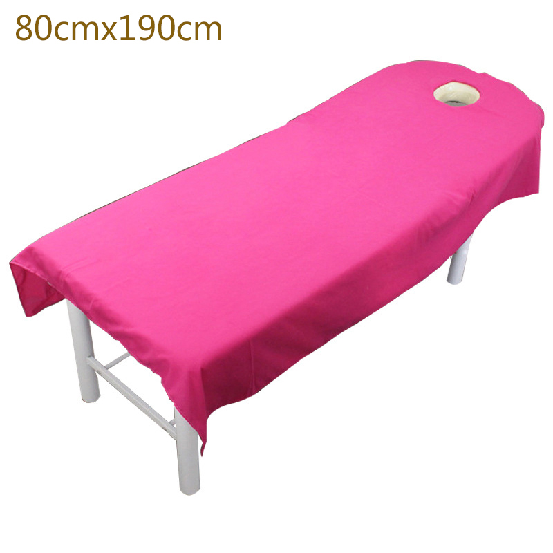 Massage Table Sheet Cosmetic Salon Sheets Polyester Fiber Soft Facial