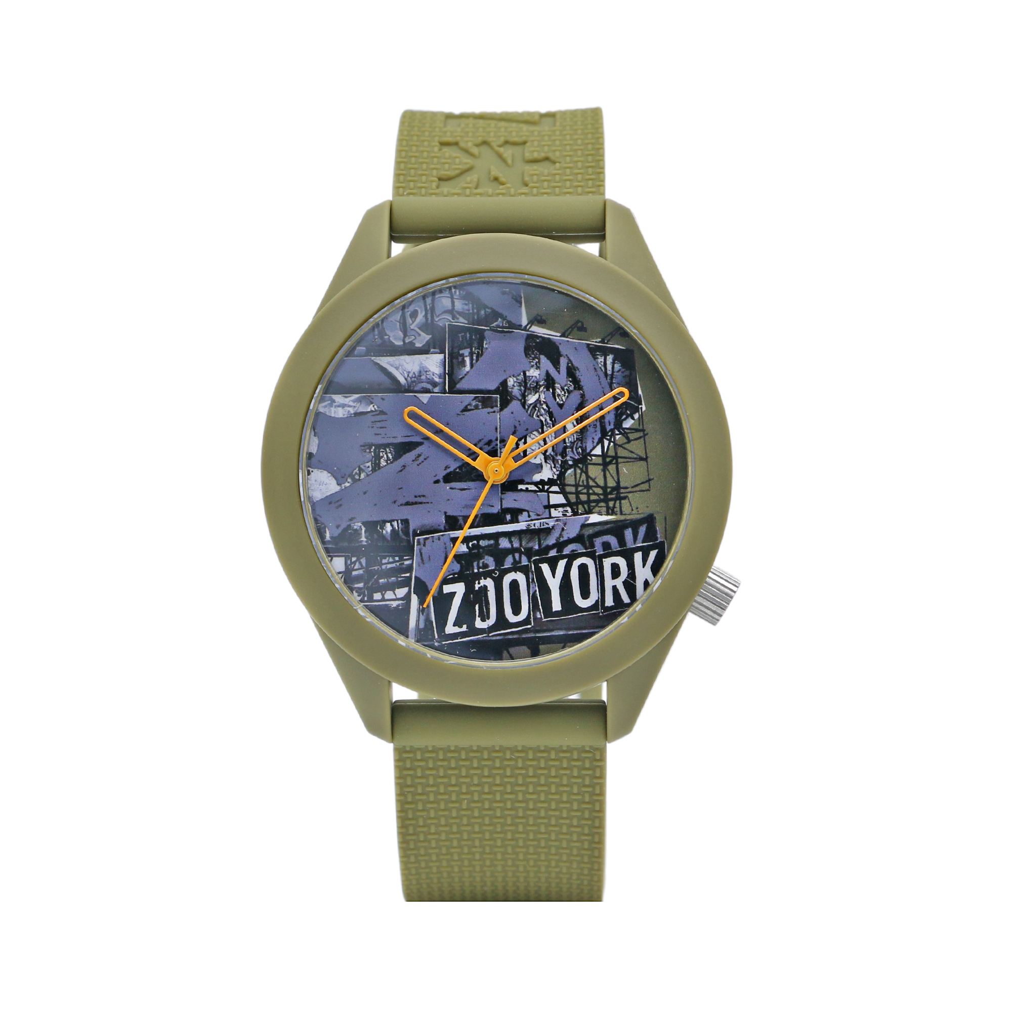 Zoo York Green Silicone Strap Analog Watch ZY-2009G-GRN Lazada PH