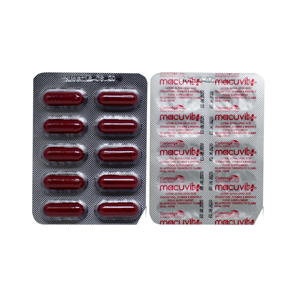 MACUVIT Lutein; AlphaLipoic Acid; Zeaxanthin; Vitamins And Minerals 1