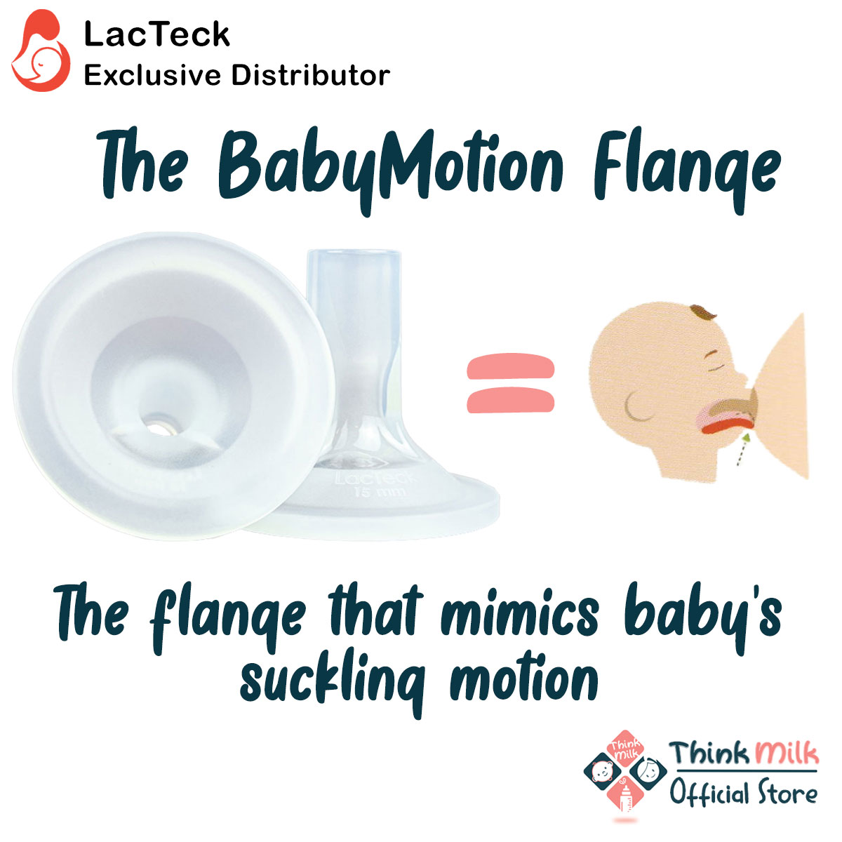 THINKMILK Lacteck BabyMotion Flange (12mm,15mm, 18mm, 21mm, 24mm, 27mm) |  Lazada PH