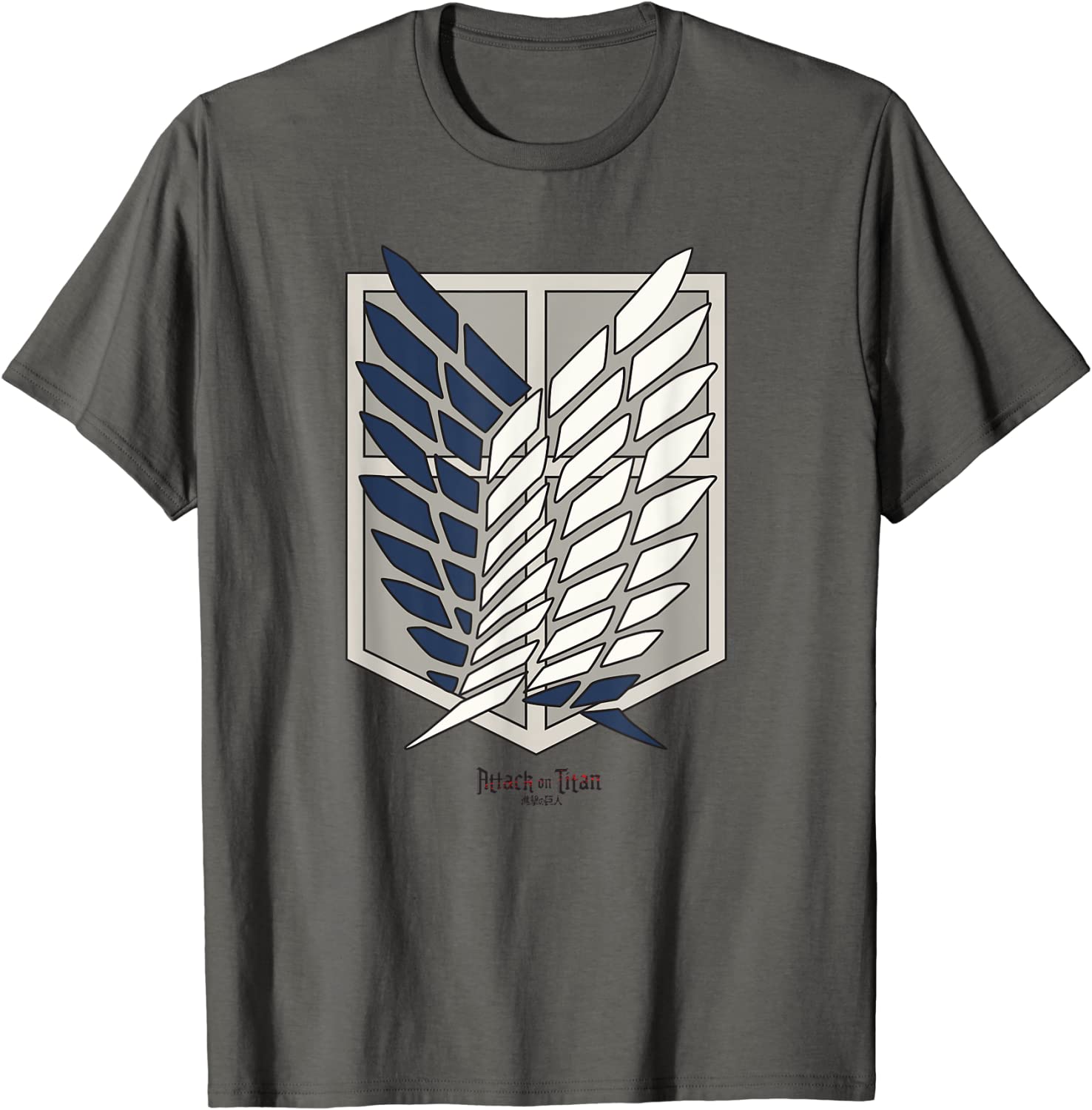 Attack on titan 2025 logo t shirt