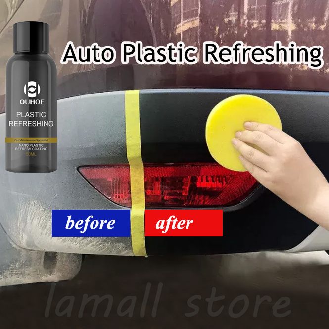 lamall store】OUHOE Plastic Refreshing Coating Car Restoration