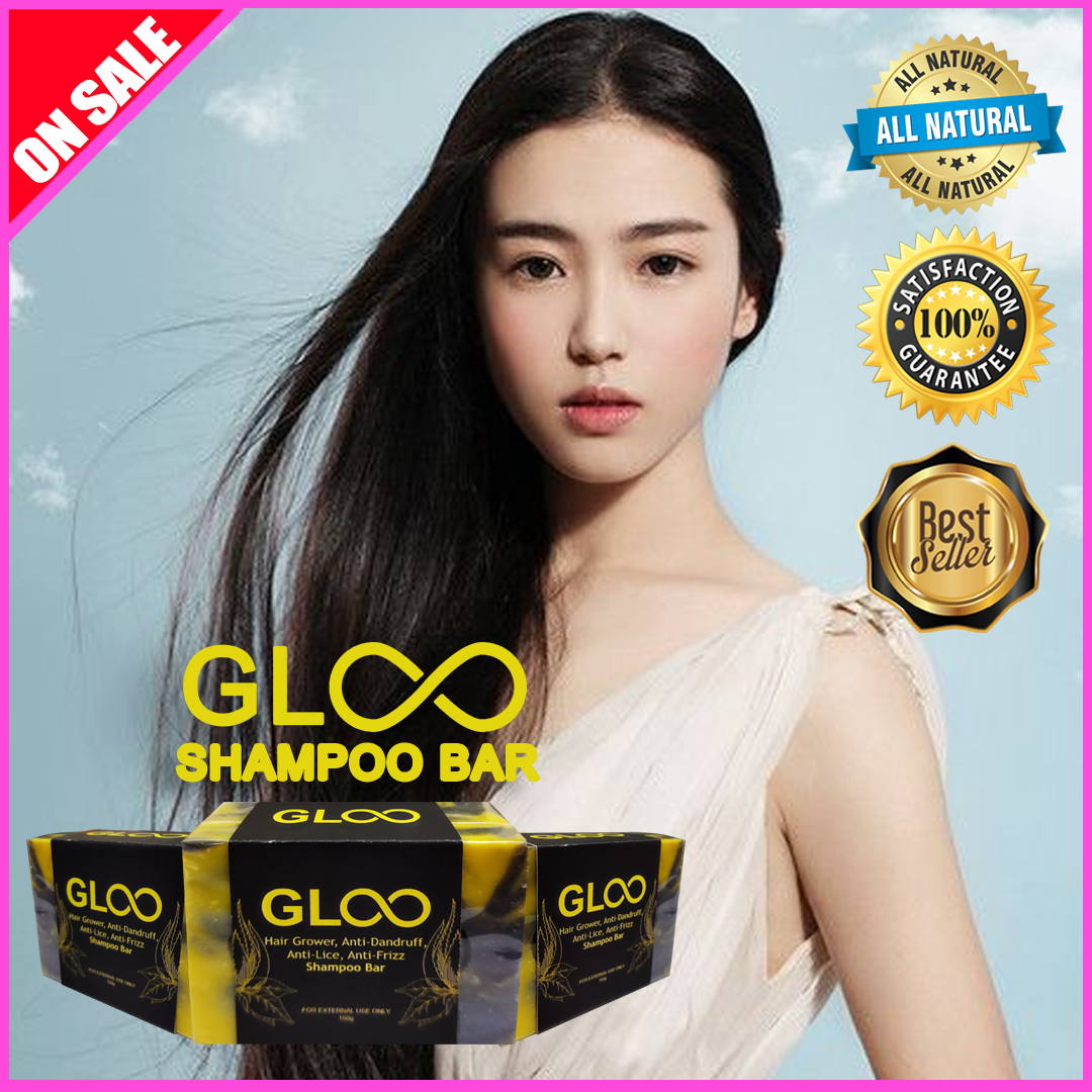 100 PROVEN AND EFFECTIVE ORIGINAL GLOO SHAMPOO BAR HAIR GROWER, HAIR