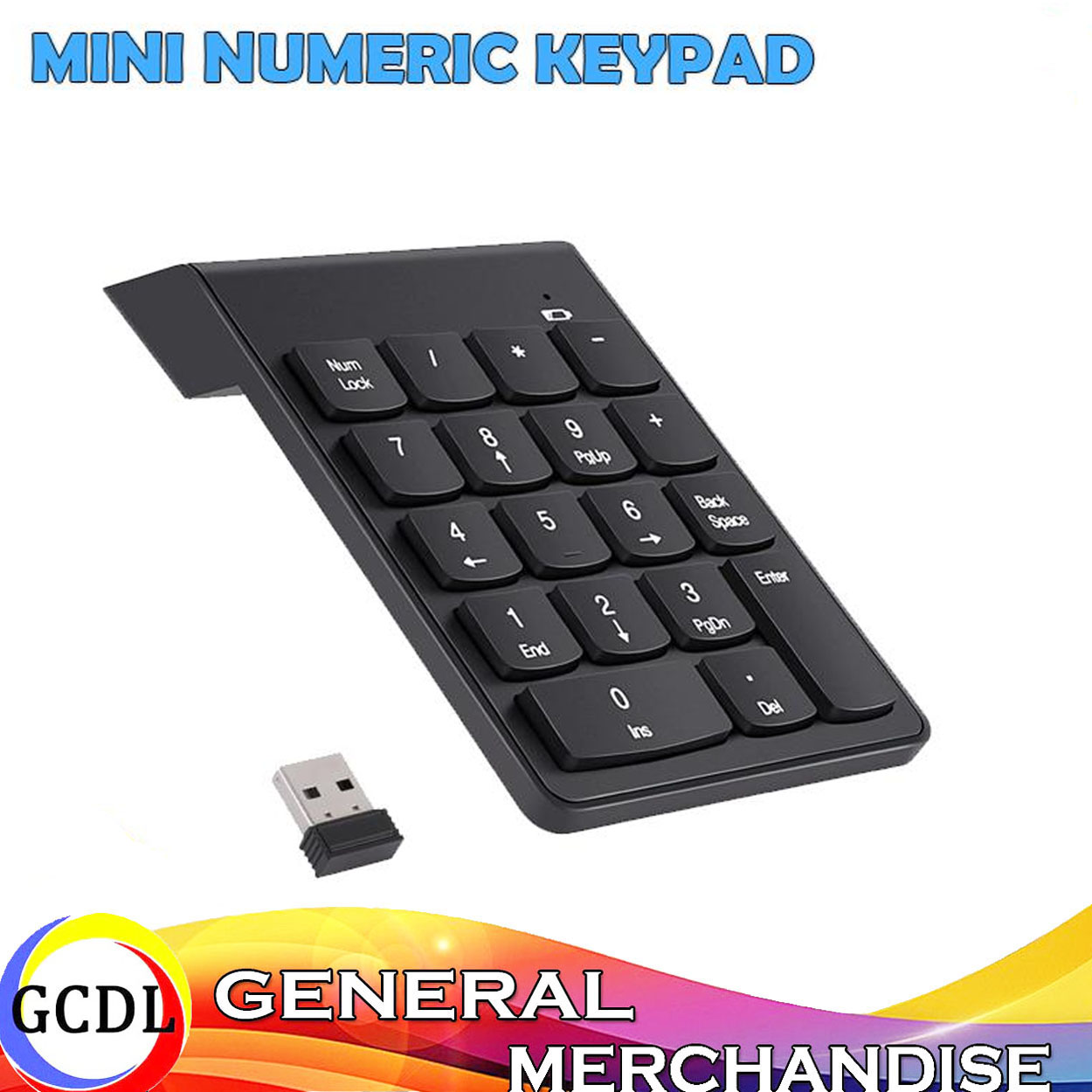 Mini Digital Keyboard USB 18 Keys Digital Keypad Wireless High Quality