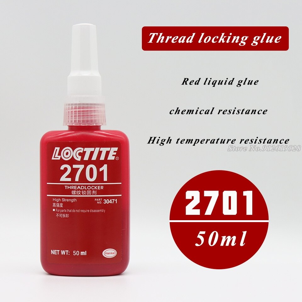 Genuine Henkel Loctite 243 X 50ml Medium Strength Oil Tolerant Threadlocker  Blue Operating Temperature – 55°C to +150°C