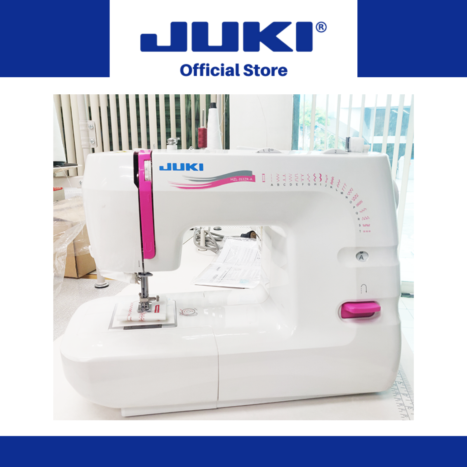 JUKI HZL353 Heavy Duty Portable Sewing Machine Lazada PH