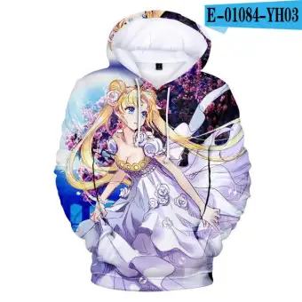 sailor moon hoodie plus size