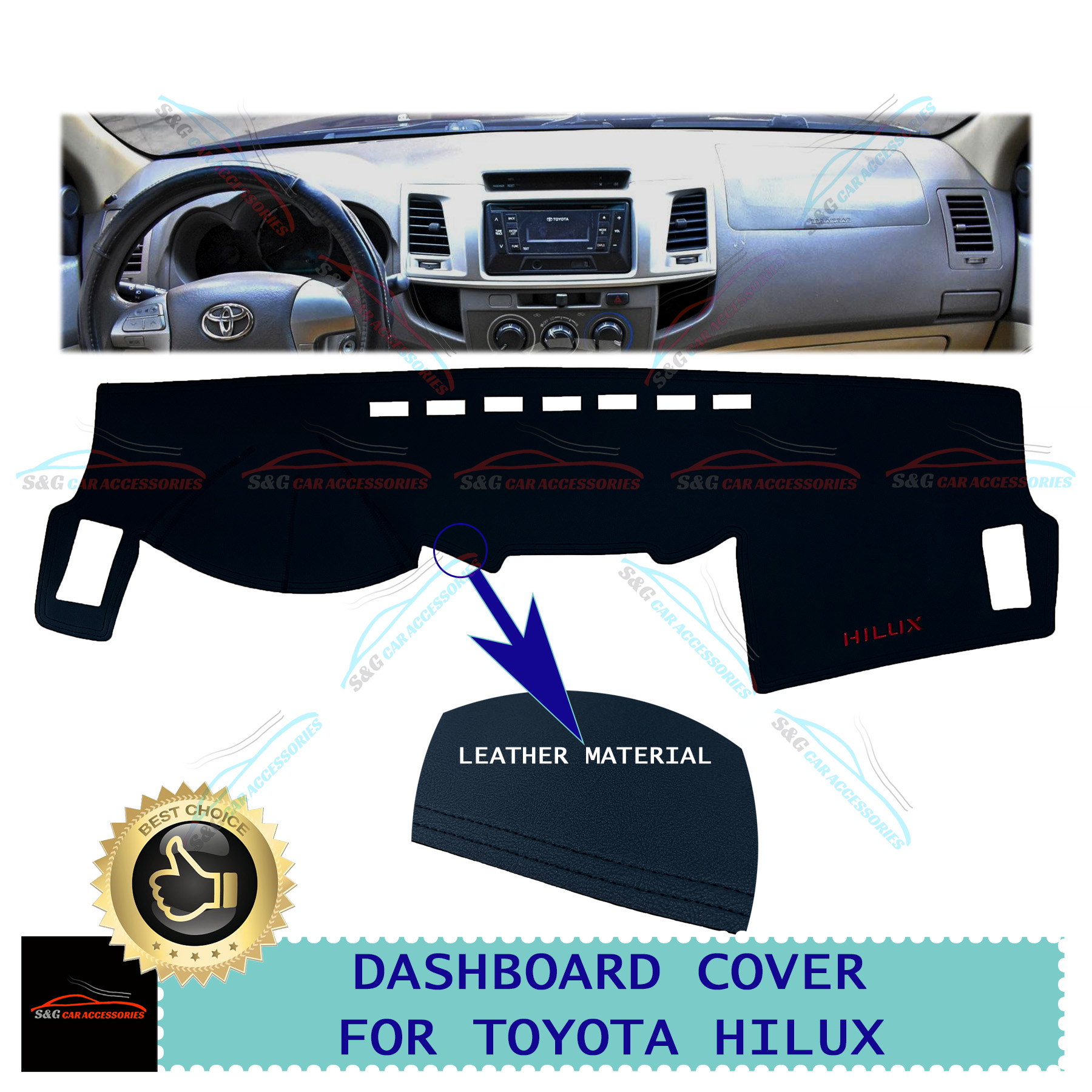 Toyota Hilux 2005, 2006, 2007, 2008, 2009, 2010, 2011, 2012, 2013, 2014