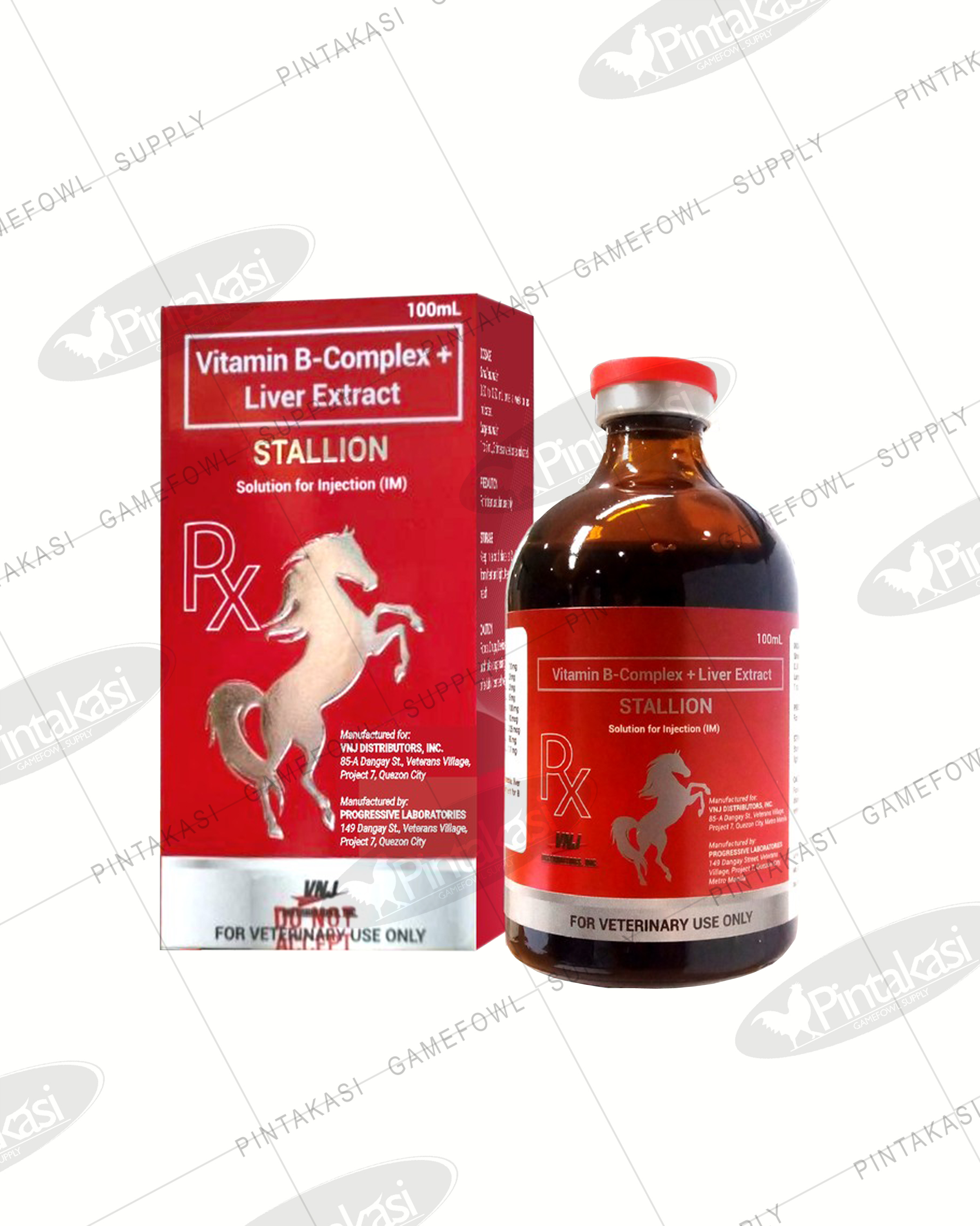 PINTAKASI VNJ Stallion 100ml Vitamin + Liver Extract for