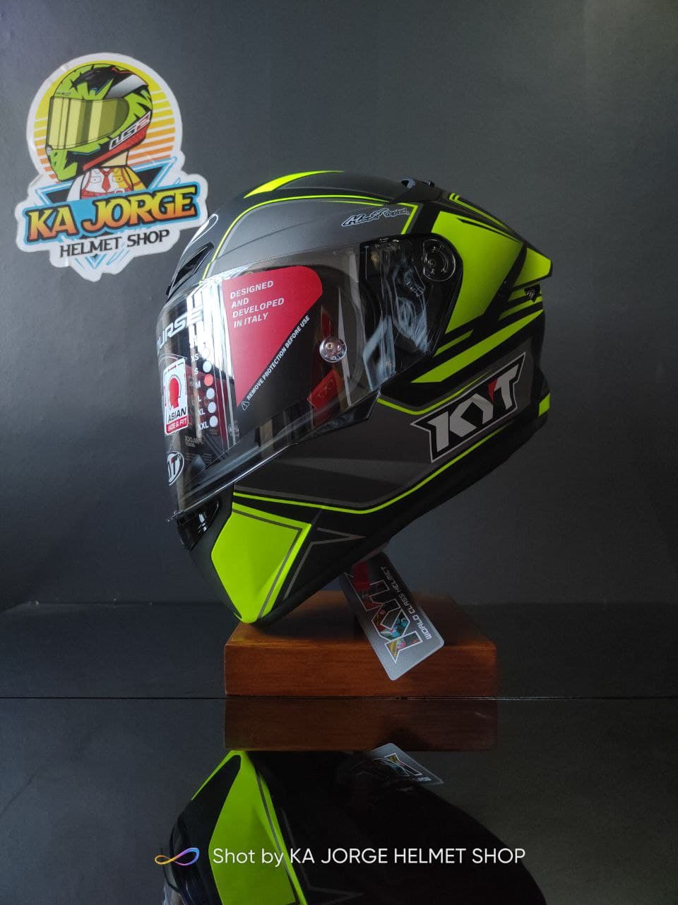 kyt single visor