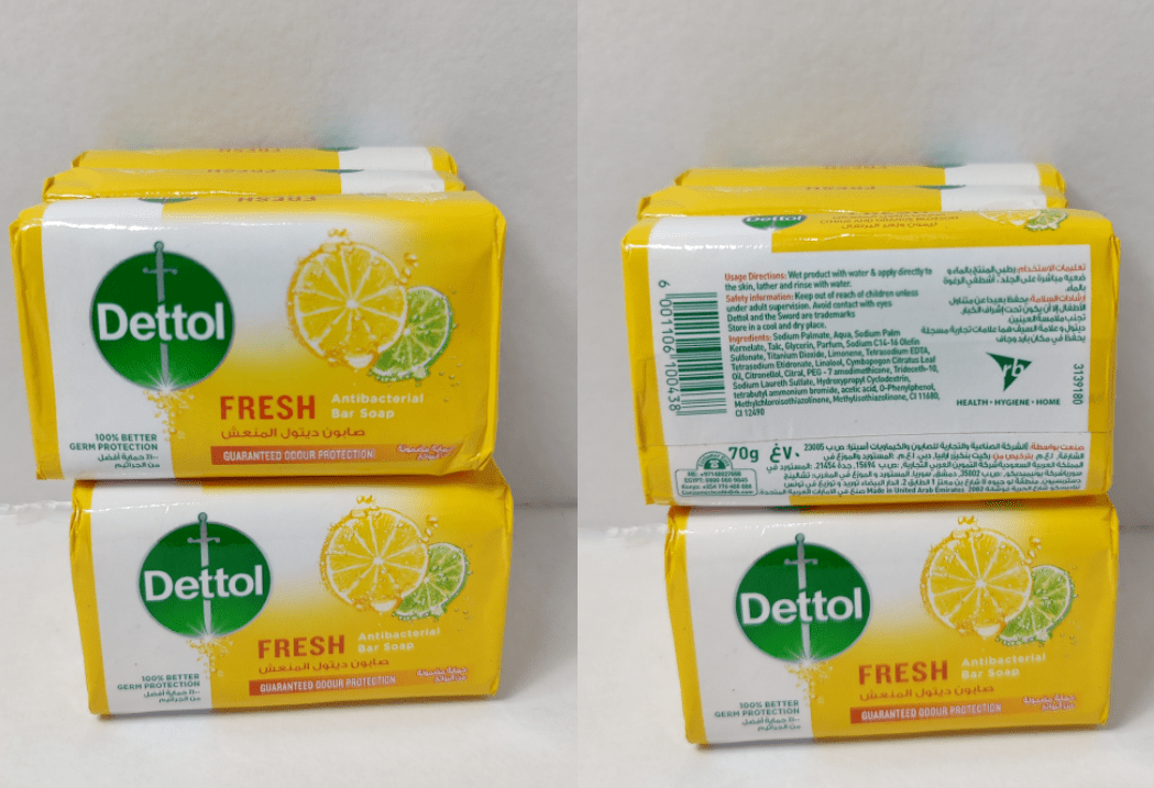 Dettol Fresh AntiBacterial Bar Soap 70gx6 Lazada PH