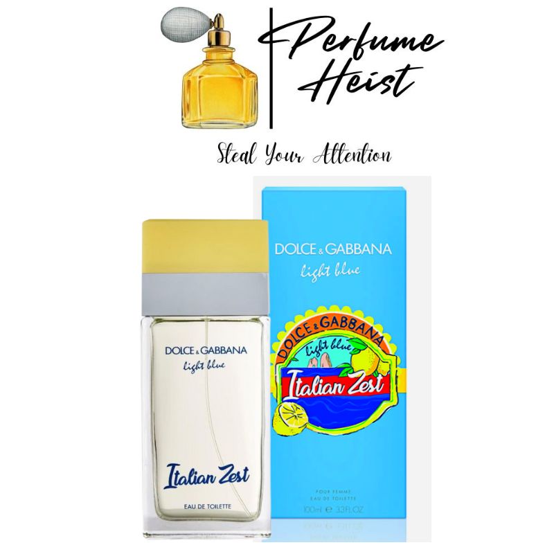 Light Blue Italian Zest Dolce&Gabbana EDT For Women Oil Based Perfume Quality Perfume