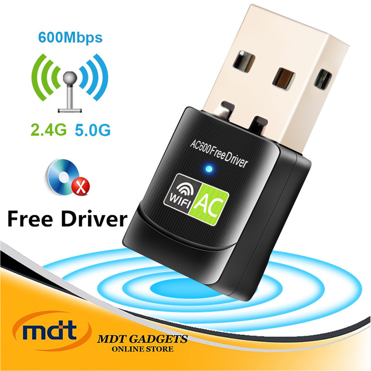 foktech wifi dongle ac600 driver download