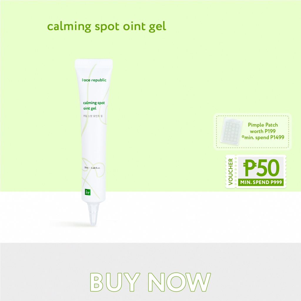 Face Republic Calming Spot Oint Gel 20mL Oily, Sensitive Skin,Acne