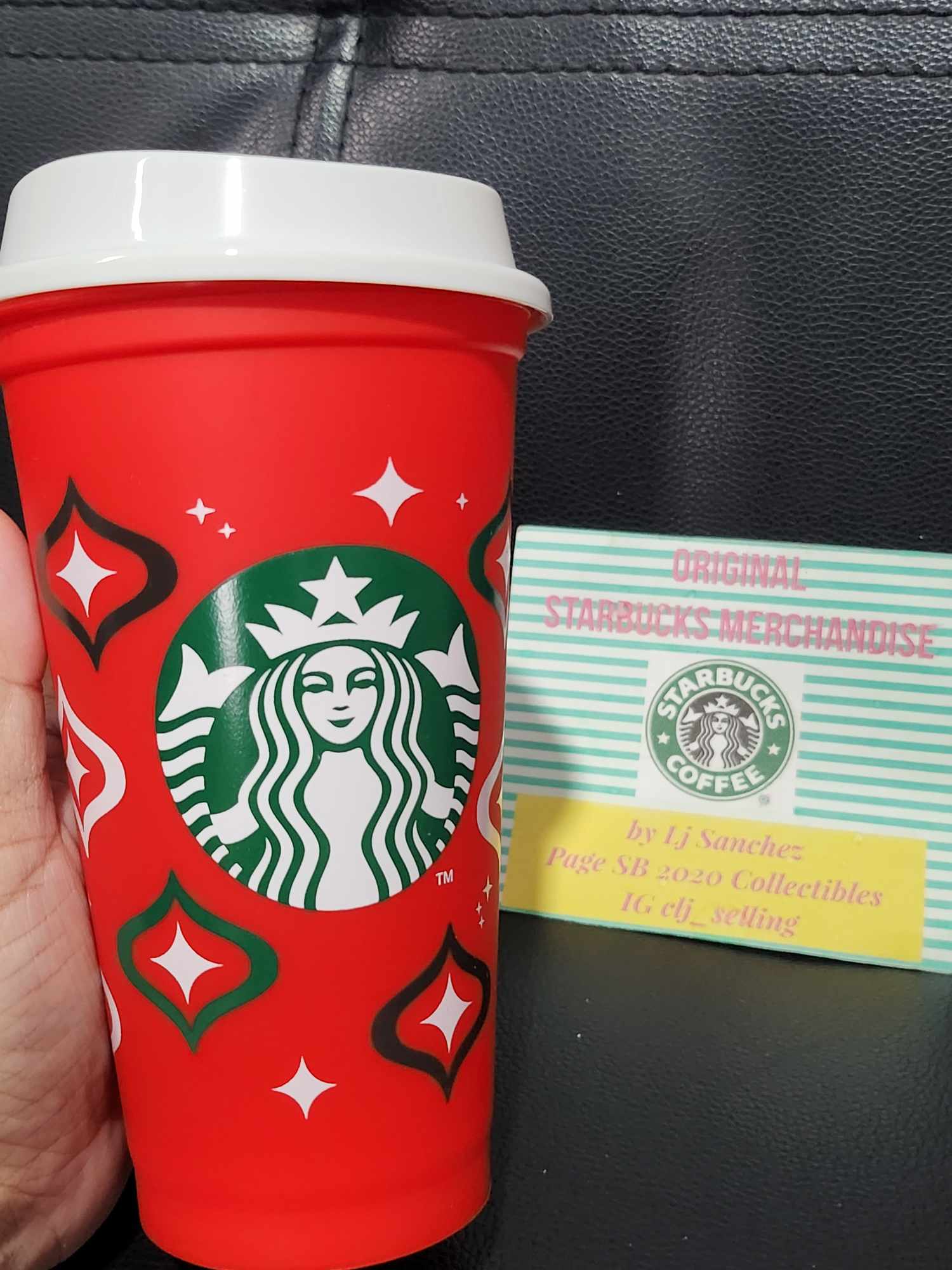 Starbucks Japan - Christmas Red 2023 - 2. Reusable Cup 473ml — USShoppingSOS