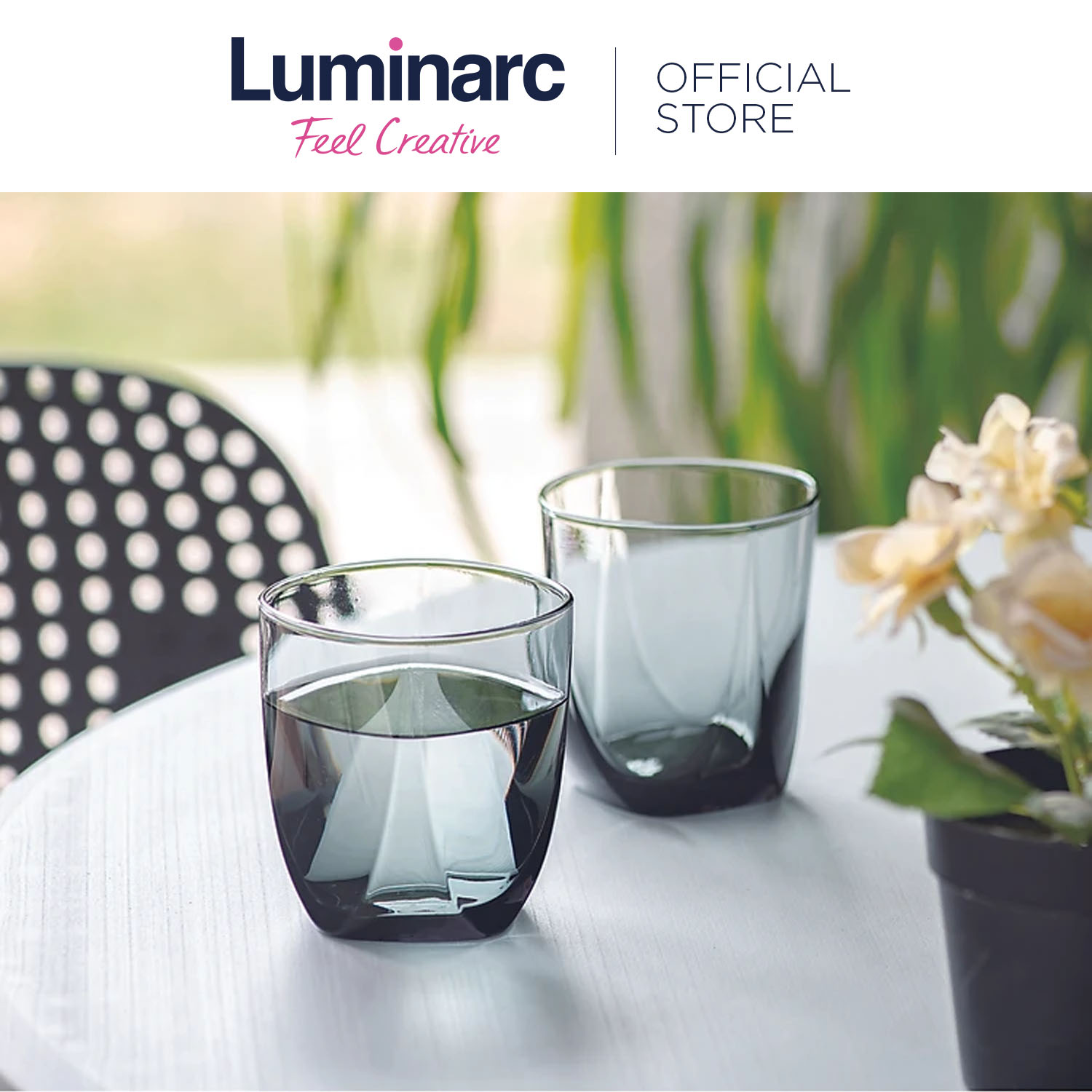 Luminarc Glass Eiffel OF Tumbler (Set of 6pcs) – GOOD HOMES