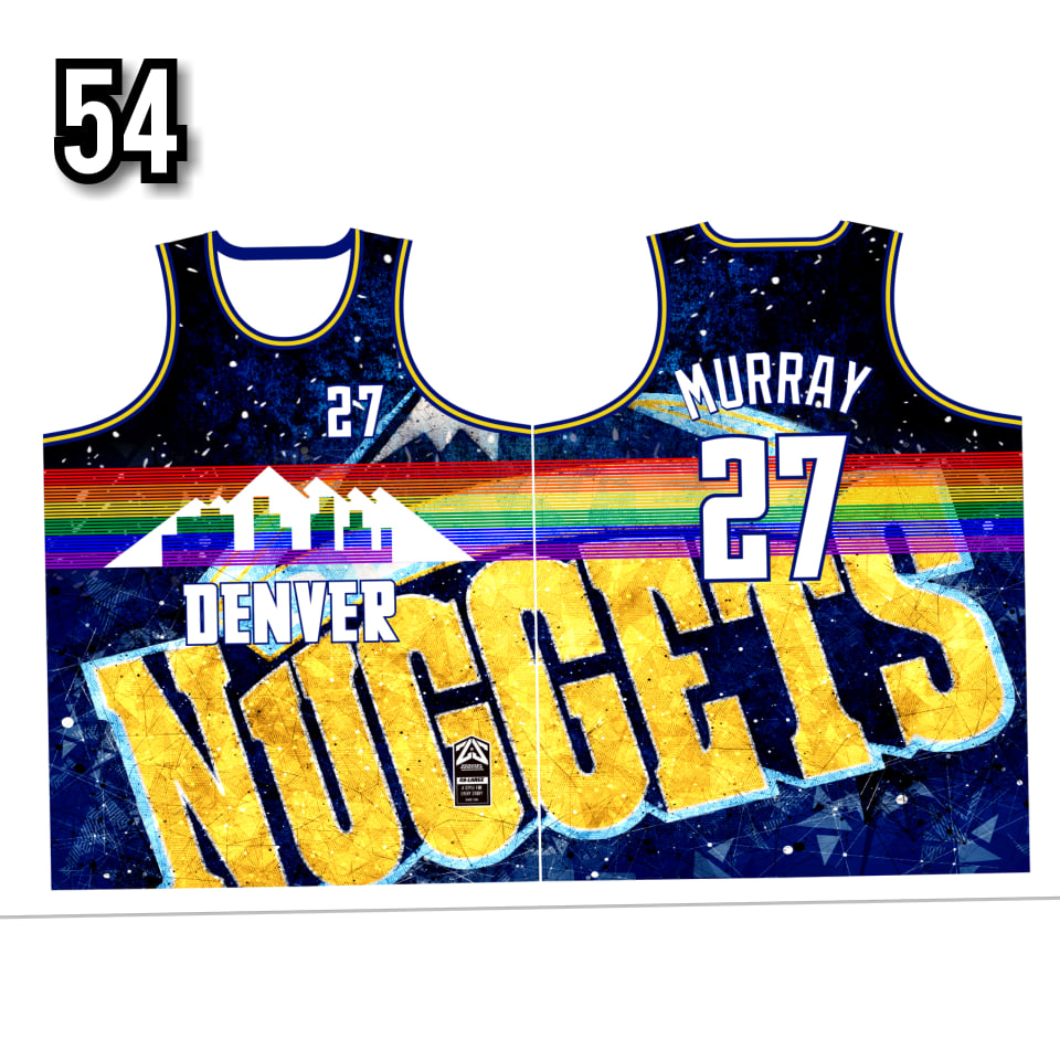 NBA DENVER NUGGETS CONCEPT SUBLIMATED JERSEY Lazada PH