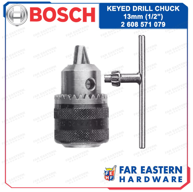 BOSCH Drill Chuck w/ Key 13mm 2 608 571 079 RBAC Lazada PH