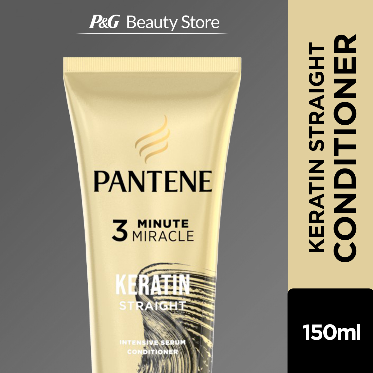 Pantene Keratin Straight ProV 3Minute Miracle Conditioner [Keratin