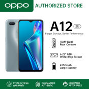 OPPO A12 Smartphone: 3GB RAM, 32GB ROM, 13MP Camera