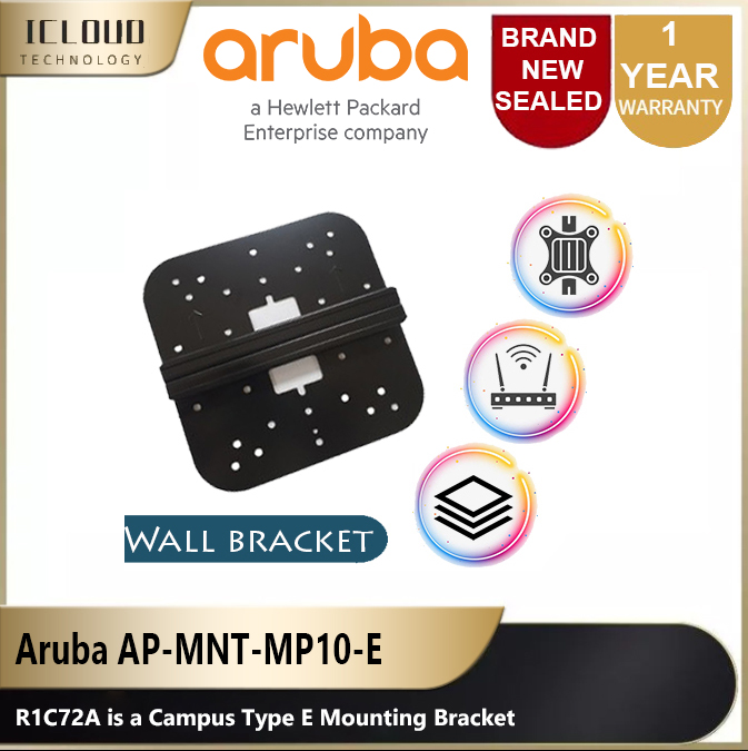 ARUBA AP-MNT-MP10-E Campus Type E Mounting Bracket Designed For Aruba ...