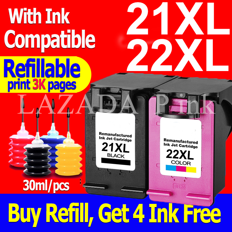 HP21 Ink Cartridge HP21 Black HP21XL 
