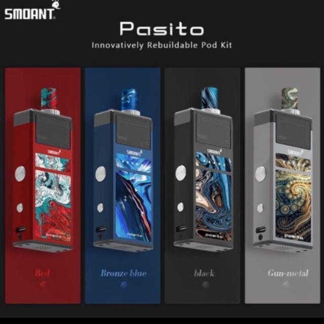 hot Smoant pasito Vape pod Kit FREE RBA Juice Wire Cotton | Lazada PH
