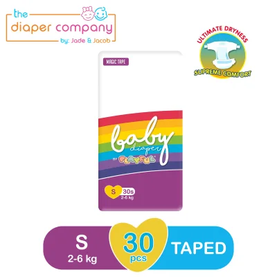 Magic Tape Baby Diaper Small 30's